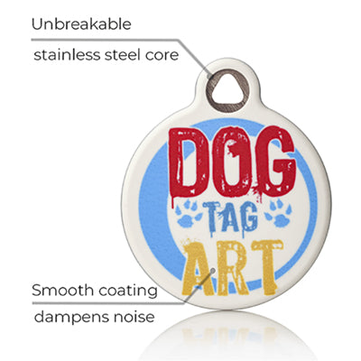 Panda Land Dog Tag Art ID Tag – LupinePet®