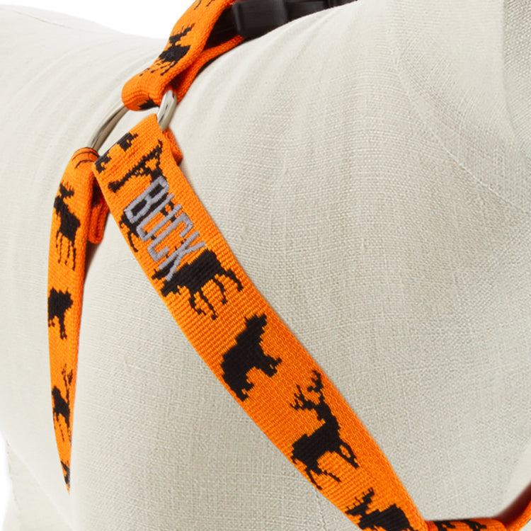
                    
                      Big Game Step In Dog Harness with Embroidery from LupinePet - Close-up
                    
                  
