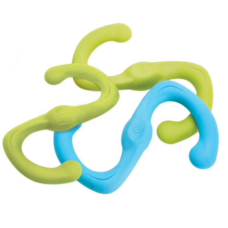 West Paw Bumi dog chew toys especially designed for fetch and tug sessions
