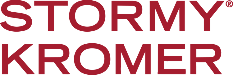 Company logo for Stormy Kromer® in red 