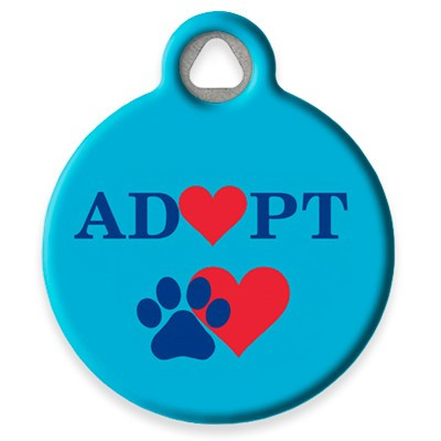 LupinePet Adopt Pet ID Tag by Dog Tag Art