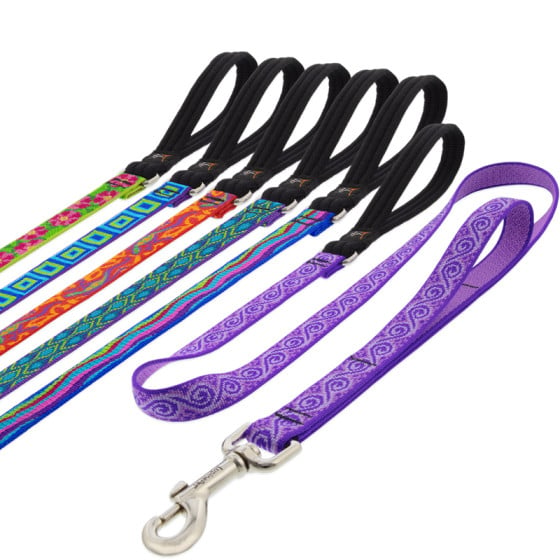 Double Handle Leashes in Original Designs by LupinePet