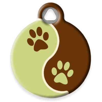 LupinePet Mud Puppy Pet ID Tag by Dog Tag Art