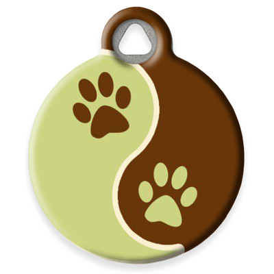 Pet ID Tag from LupinePet by Dog Tag Art - Mud Puppy Design