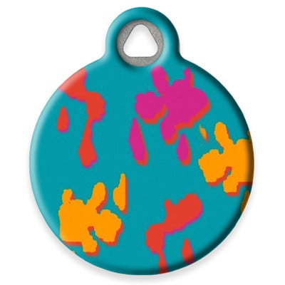 LupinePet Wet Paint! Pet ID Tag by Dog Tag Art