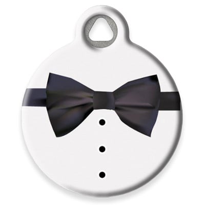 LupinePet James Bond Pet ID Tag by Dog Tag Art