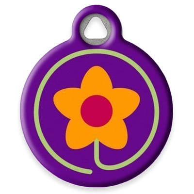 LupinePet Spring Fling Pet ID Tag by Dog Tag Art