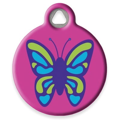 LupinePet Wing It Pet ID Tag by Dog Tag Art