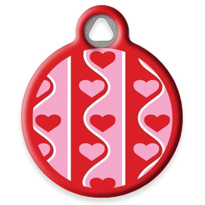 LupinePet Sweetheart Pet ID Tag by Dog Tag Art