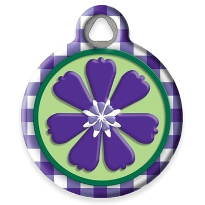LupinePet Picnic Basket Pet ID Tag by Dog Tag Art