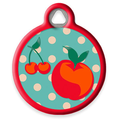 LupinePet Orchard Pet ID Tag by Dog Tag Art