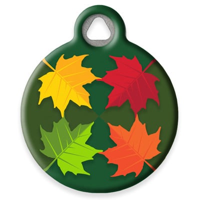 LupinePet Foliage Pet ID Tag by Dog Tag Art