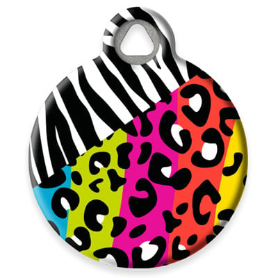 LupinePet Wild Side Pet ID Tag by Dog Tag Art