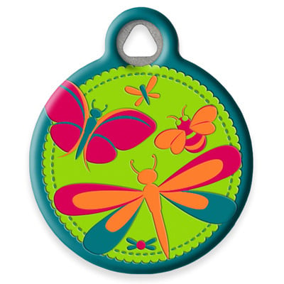 LupinePet Meadow Pet ID Tag by Dog Tag Art