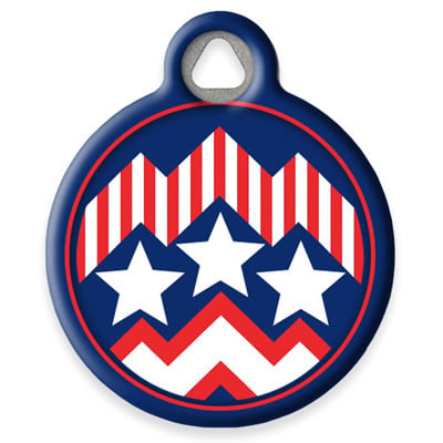 LupinePet America Pet ID Tag by Dog Tag Art
