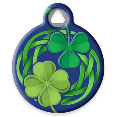 LupinePet Lucky Pet ID Tag by Dog Tag Art