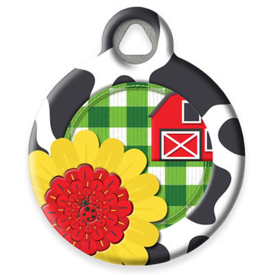 LupinePet Heartland Pet ID Tag by Dog Tag Art