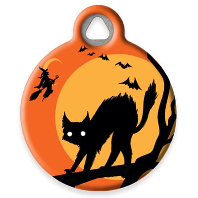 LupinePet Wicked Pet ID Tag by Dog Tag Art