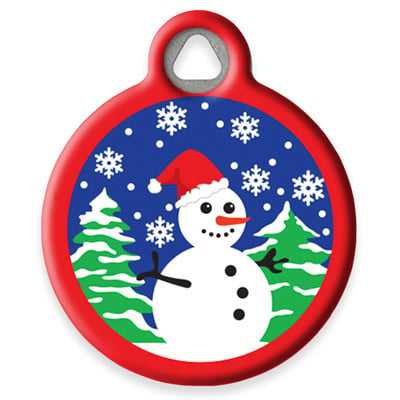 LupinePet Jack Frost Pet ID Tag by Dog Tag Art