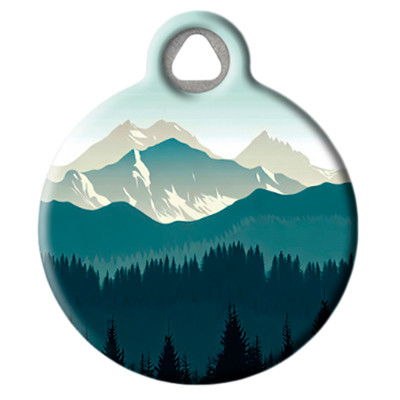 Pet ID Tag from LupinePet by Dog Tag Art in the Pacific Northwest Design