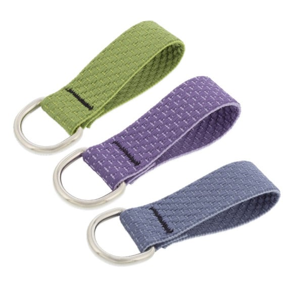 Dog collar d-ring extender. Collar Buddy by Lupine Pet in our assorted Eco colors. Available in 3 widths for every size dog. 