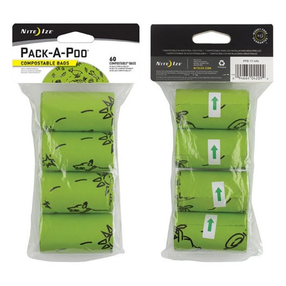 Pack-a-Poo Compostable Pet Waste Bags from Nite Ize