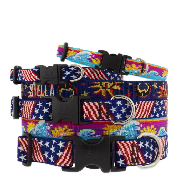 Dog Collars MicroBatch Limited Designs Lupine Pet