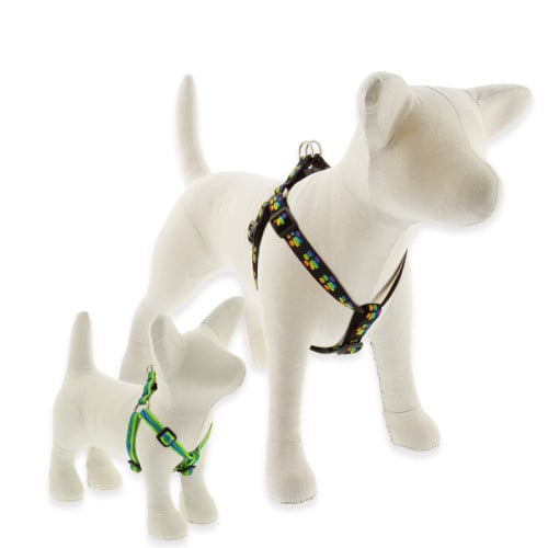 Step-in Harnesses in Micro Batch limited designs by LupinePet.